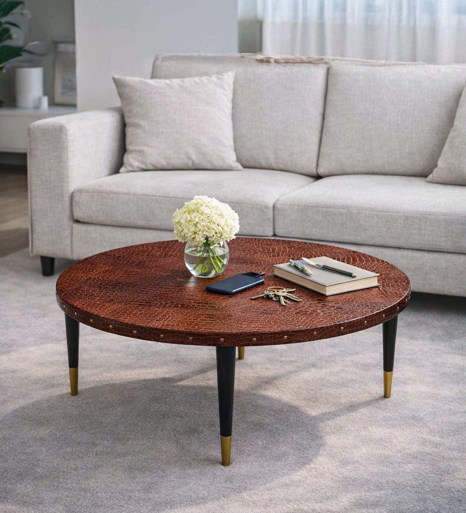 Slett Coffee Table In Brown Colour