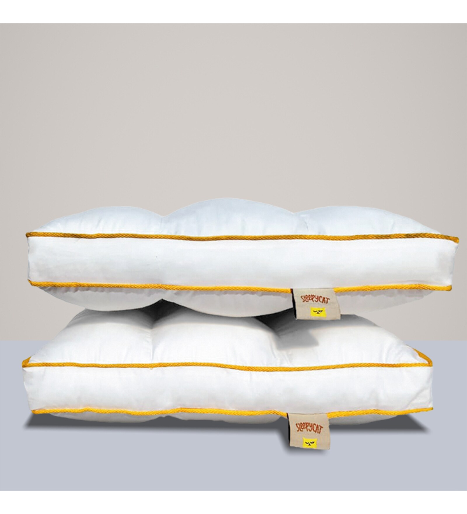 Slim Microfiber 26 x 16 Inch Pillows (Set of 2)