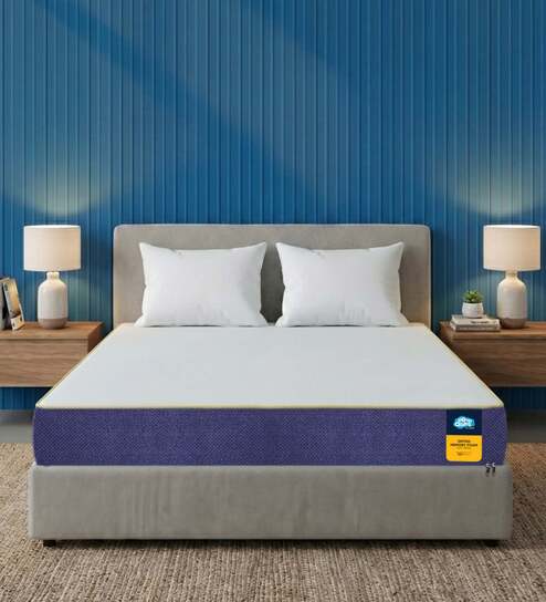 Sleepables Orthopedic 8 Inch Memory Foam & HR Foam mattress In Queen Size Inches