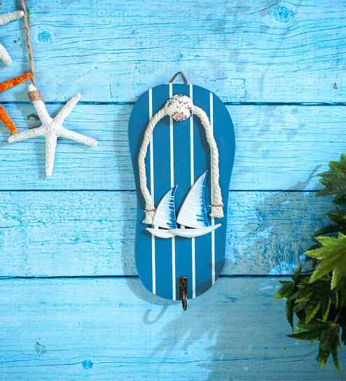 Slipper Shape Boat Wall Hooks