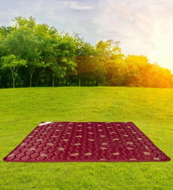 coir on slim foldable mattress