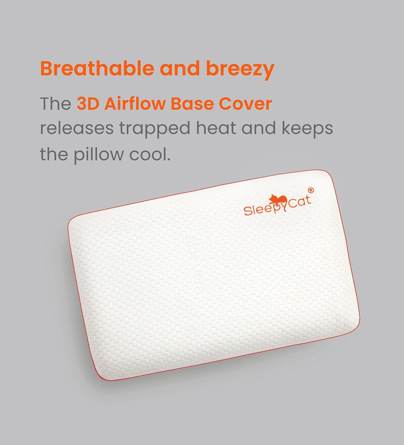 sleepycat air gel memory pillow