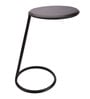 Slanted Metal End Tables In Black Colour