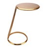 Slanted Metal Nesting Tables In Gold Colour