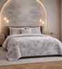 Slate Gray Tie & Die Microfiber Ultra Soft 300GSM Double Bed Quilt