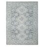 Grey Persian Wool And Viscose 8 ft x 10 ft Hand Tufted Carpet
