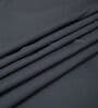 Slate Grey Solid 400 TC Cotton Satin Superking Size Bedsheet With 2 Pillow Covers
