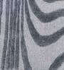 Light Grey Abstract Blended Woolen 36 x 60 Inches Hand Tufted Rug