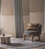 Light Grey Abstract Blended Woolen 72 x 72 Inches Hand Tufted Rug