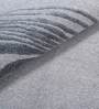 Light Grey Abstract Blended Woolen 72 x 108 Inches Hand Tufted Rug