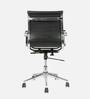 Sleek All Leatherette Executive Chair in Black Colour