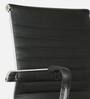 Sleek All Leatherette Executive Chair in Black Colour