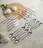 Sleek Cut Cutlery Set Silver