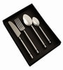 Sleek Cut Cutlery Set Silver