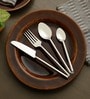 Sleek Cut Cutlery Set Silver