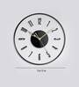 Multicolour Acrylic Sleek Numeric Modern Wall Clock