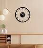 Multicolour Acrylic Sleek Roman Modern Wall Clock