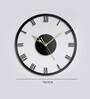 Multicolour Acrylic Sleek Roman Modern Wall Clock