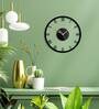 Multicolour Acrylic Sleek Roman Modern Wall Clock