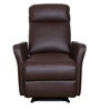Sleek 1 Seater Recliner in Brown Colour