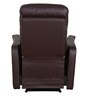 Sleek 1 Seater Recliner in Brown Colour