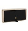 Sleek Slant Leather Napkin Box