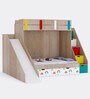 Sleep N Slide Bunk Bed in Oak Colour