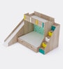 Sleep N Slide Bunk Bed in Oak Colour