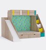 Sleep N Slide Bunk Bed in Oak Colour