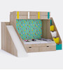 Sleep N Slide Bunk Bed in Oak Colour