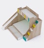Sleep N Slide Bunk Bed in Oak Colour