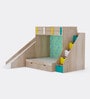 Sleep N Slide Bunk Bed in Oak Colour