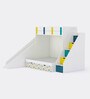 Sleep N Slide Bunk Bed in White Colour