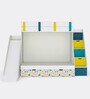 Sleep N Slide Bunk Bed in White Colour