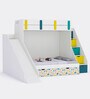 Sleep N Slide Bunk Bed in White Colour