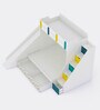 Sleep N Slide Bunk Bed in White Colour