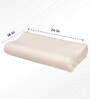 Sleepables Orthopedic Memory Foam 24 x 16 Inch Pillow