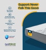Sleepables Ortho 6 Inch Pocket Spiring Mattress in King Size With Zero Partner disturbance Inches