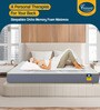 Sleepables Orthopedic 8 Inch Memory Foam & HR Foam mattress In Queen Size Inches
