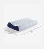 Impressions Curves 26 x 17 Inch Memory Foam Pillow
