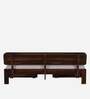 Sleigh Sheesham Wood King Size Bed With Drawer Storage In Provincial Teak Finish