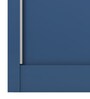 Slide N Store Metal Sliding Door Wardrobe in Tex Phiroja Blue Finish