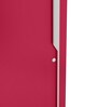 Slide N Store Metal Sliding Door Wardrobe in Tex Blush Red Finish