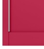 Slide N Store Metal Sliding Door Wardrobe in Tex Blush Red Finish