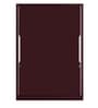 Slide N Store Metal Sliding Door Wardrobe in Tex Shell Wine Red Finish