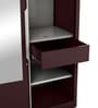 Slide N Store Pro 2 Door Sliding Wardrobe in Tex ShellWine Red Finish