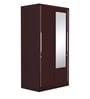 Slide N Store Pro 2 Door Sliding Wardrobe in Tex ShellWine Red Finish