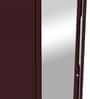 Slide N Store Pro 2 Door Sliding Wardrobe in Tex ShellWine Red Finish