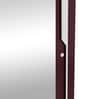 Slide N Store Pro 2 Door Sliding Wardrobe in Tex ShellWine Red Finish
