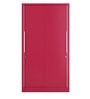 Slide N Store Pro Wardrobe 2 Door in Tex Blush Red Finish